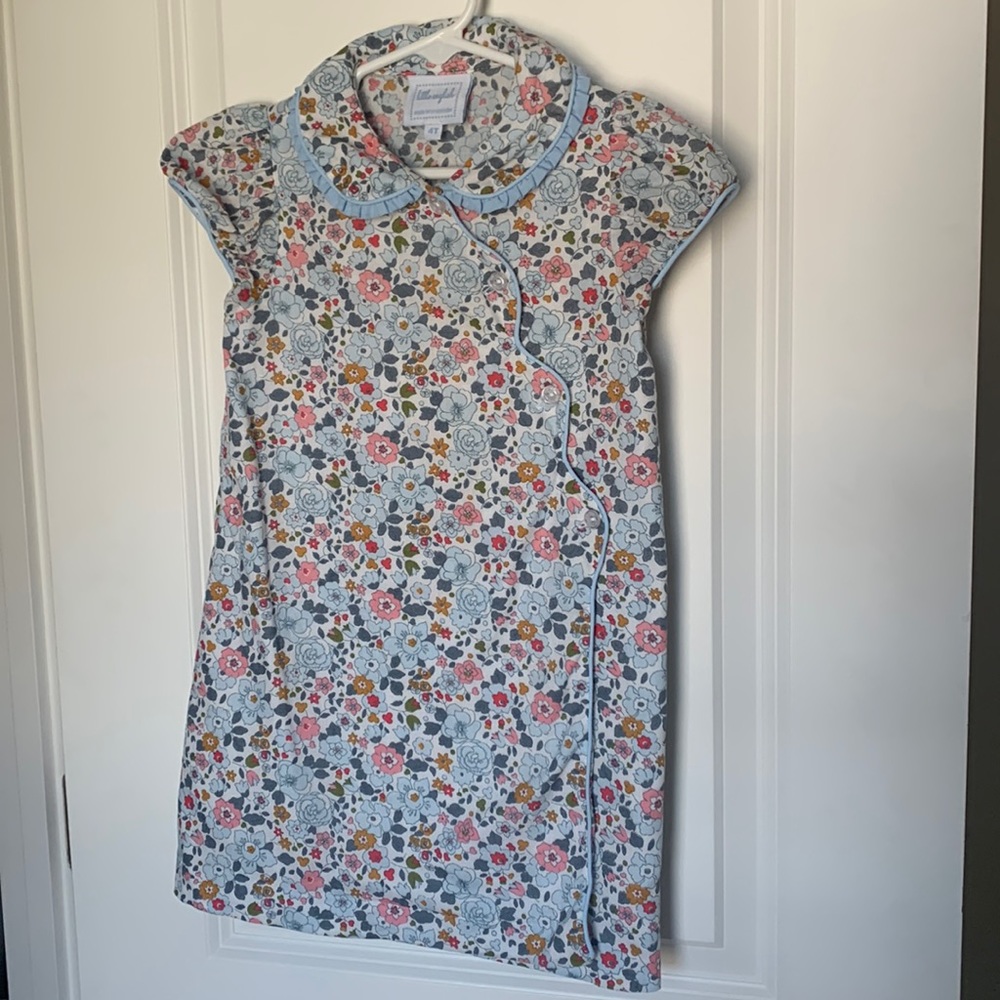Little English fall floral dress, size 4t